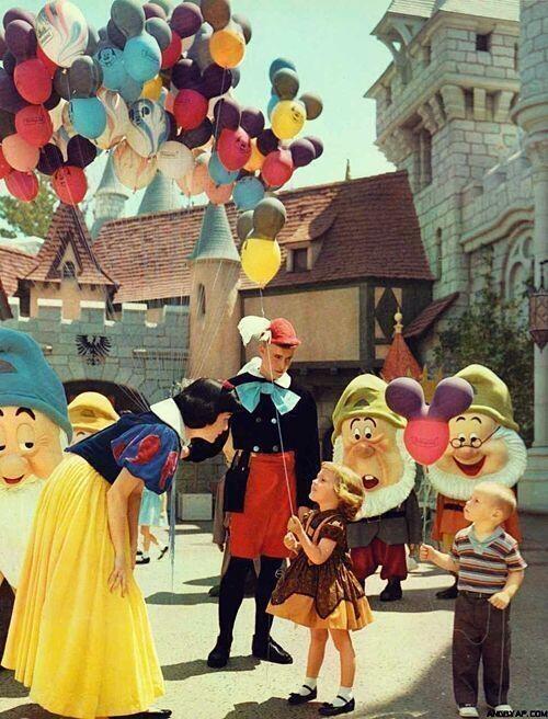 Fantasyland in 1961 - Disneyland Photos from the 60s