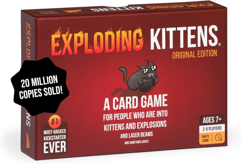 Exploding Kittens: A Chaotic and Strategic Survival Card Game